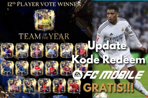 9 Kode Redeem FC Mobile EA Sports Hari Ini, Rabu 4 Juni 2025: Klaim Elite Player dan Skill Boost