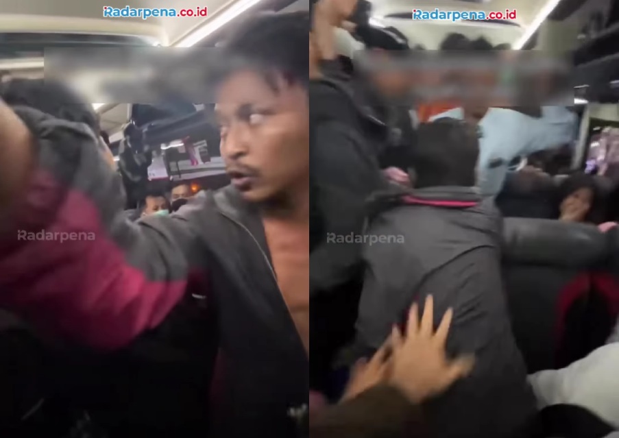 Tampang Pria yang Ngaku Nabi dan Bikin Ricuh di Bus