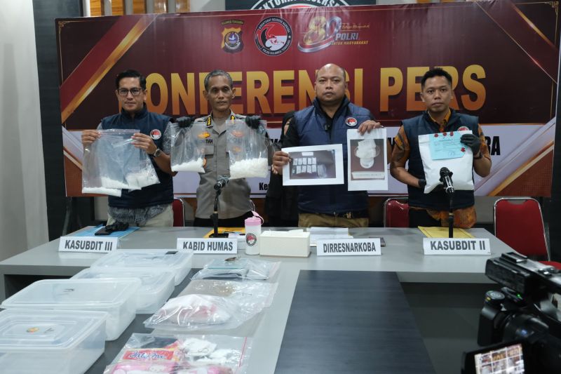  Polda Sultra Sita 3 Kilogram Sabu Jaringan Antardaerah