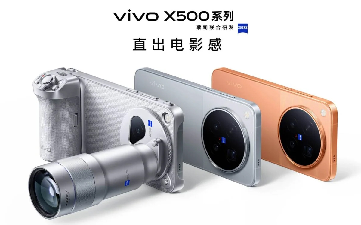 Intip Wujud Vivo X500 Pro Max: Pakai Sensor BluePrint 900 dan Fitur Video 8K Live