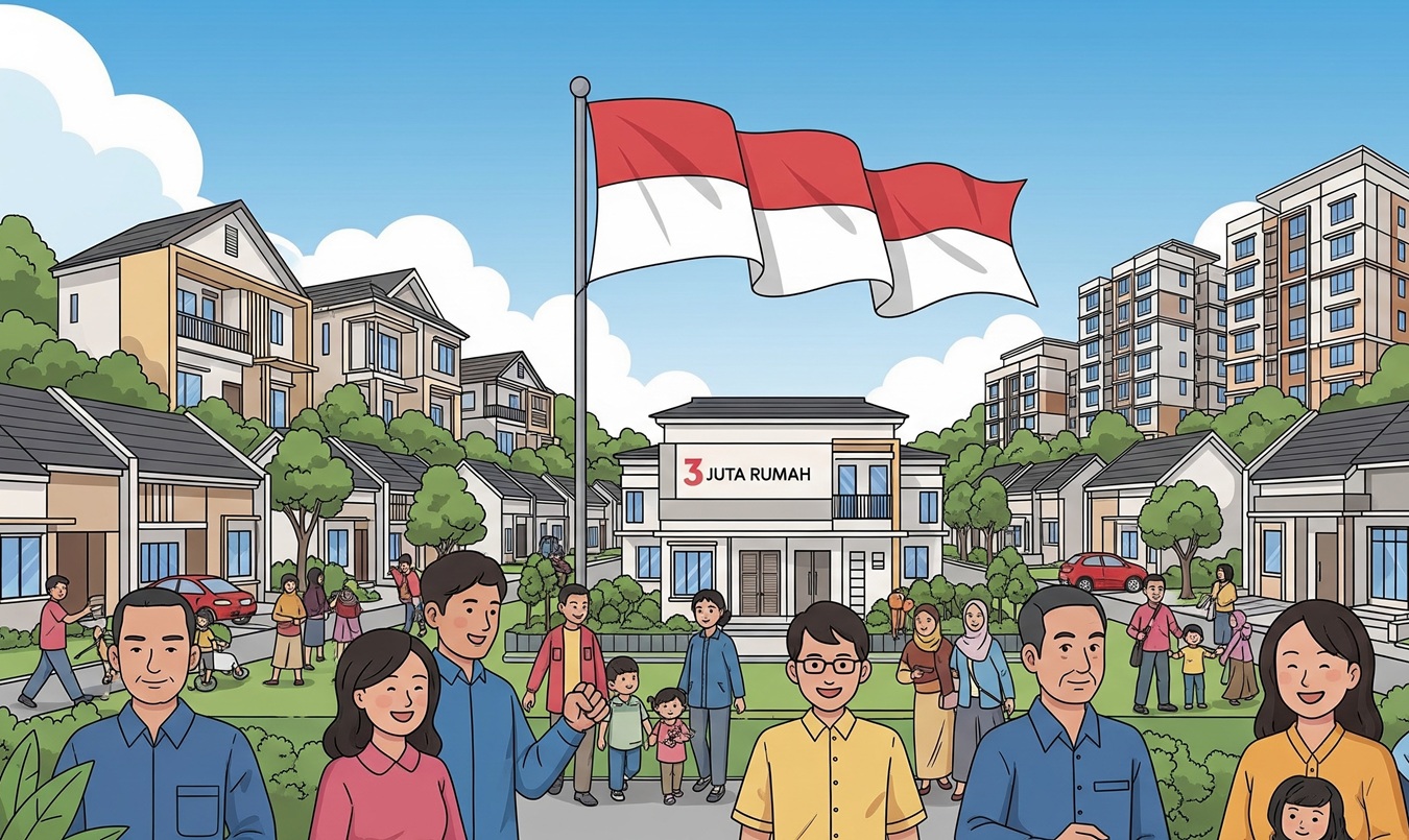 Gebrakan Prabowo: 3 Juta Rumah