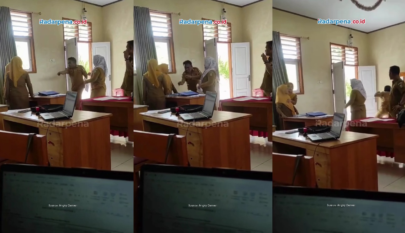 Video Guru SDN 3 Kaidipang Ngamuk Pecahkan Kaca Sekolah Usai Ditegur Jarang Ngajar