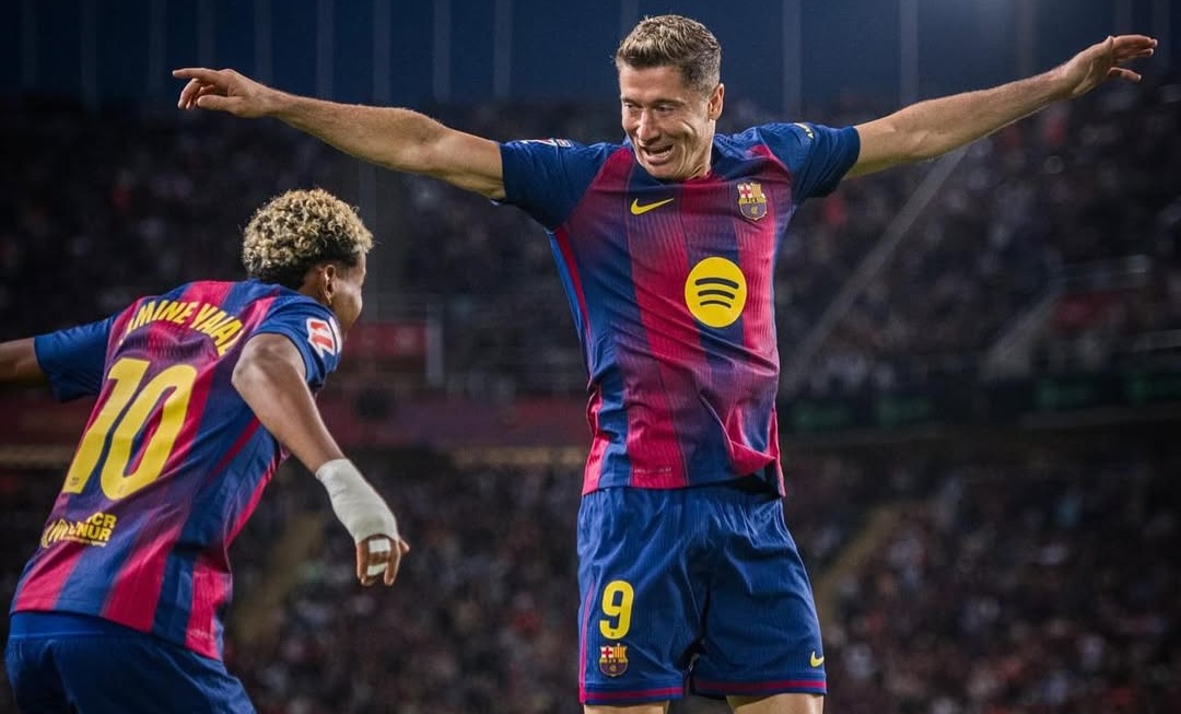 Robert Lewandowski Berpotensi Tutup Karier Bersama Messi Inter Miami