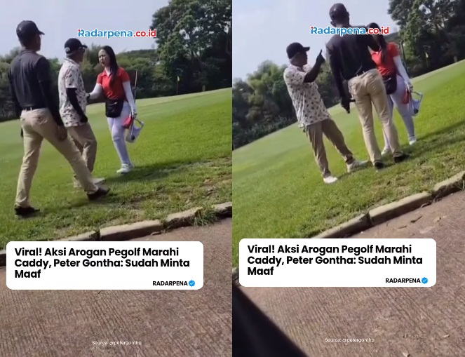 Viral Pegolf Bentak-Bentak Caddy! Netizen: Golf Boleh Panas, Etika Jangan Ikut Terbakar!
