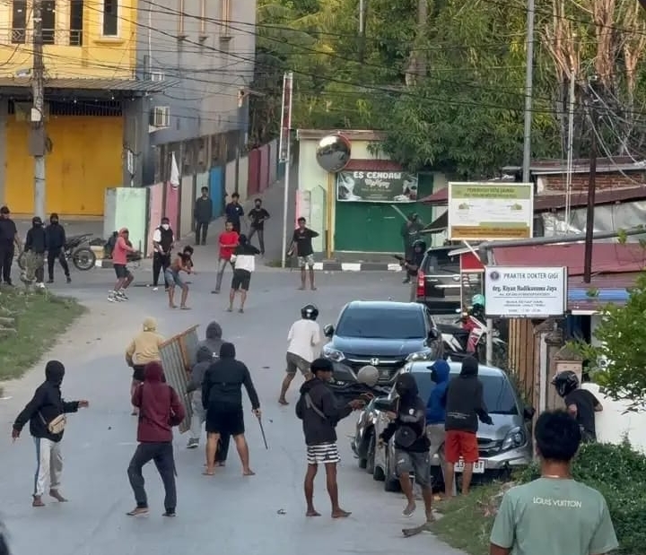 Tawuran Pemuda Pecah di Baubau, 2 Orang Terluka Akibat Busur Panah