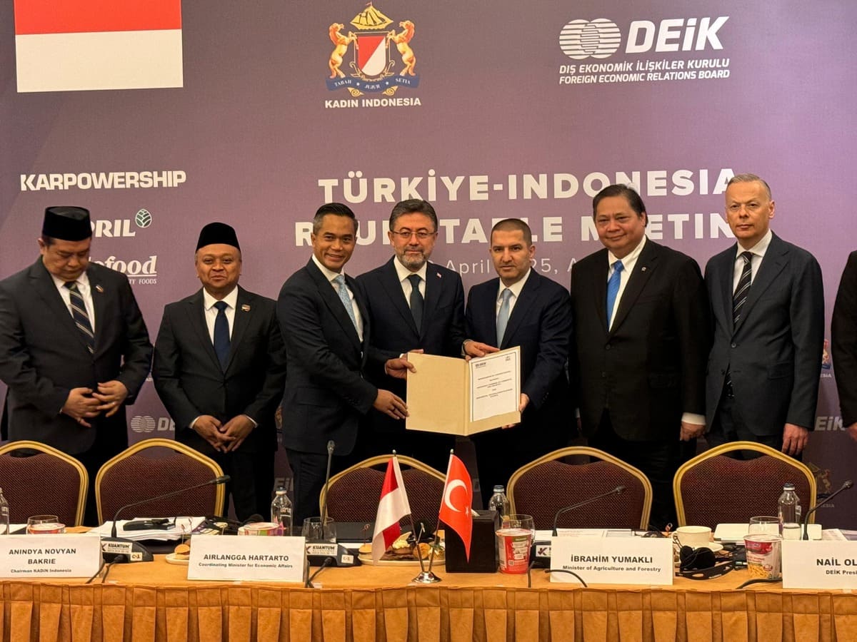Kadin Targetkan Perdagangan Indonesia-Turki Capai 10 Miliar Dolar AS 