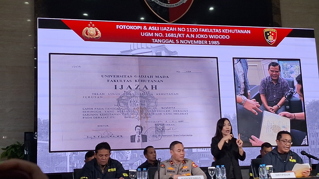 Polri Hentikan Penyelidikan Dugaan Ijazah Palsu Jokowi, Ini Alasannya