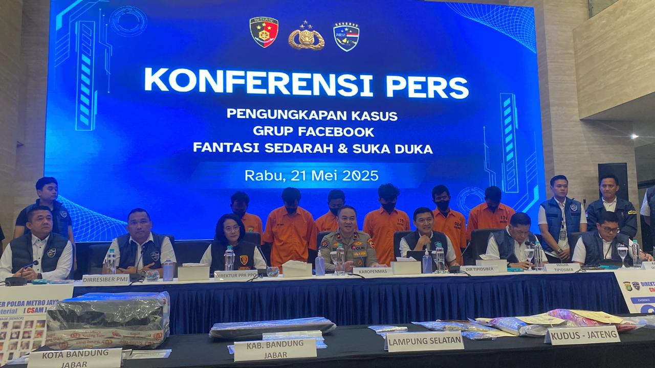 Polri Bongkar Motif Grup Facebook 'Fantasi Sedarah', Tukar-Menukar dan Jual Konten Dewasa