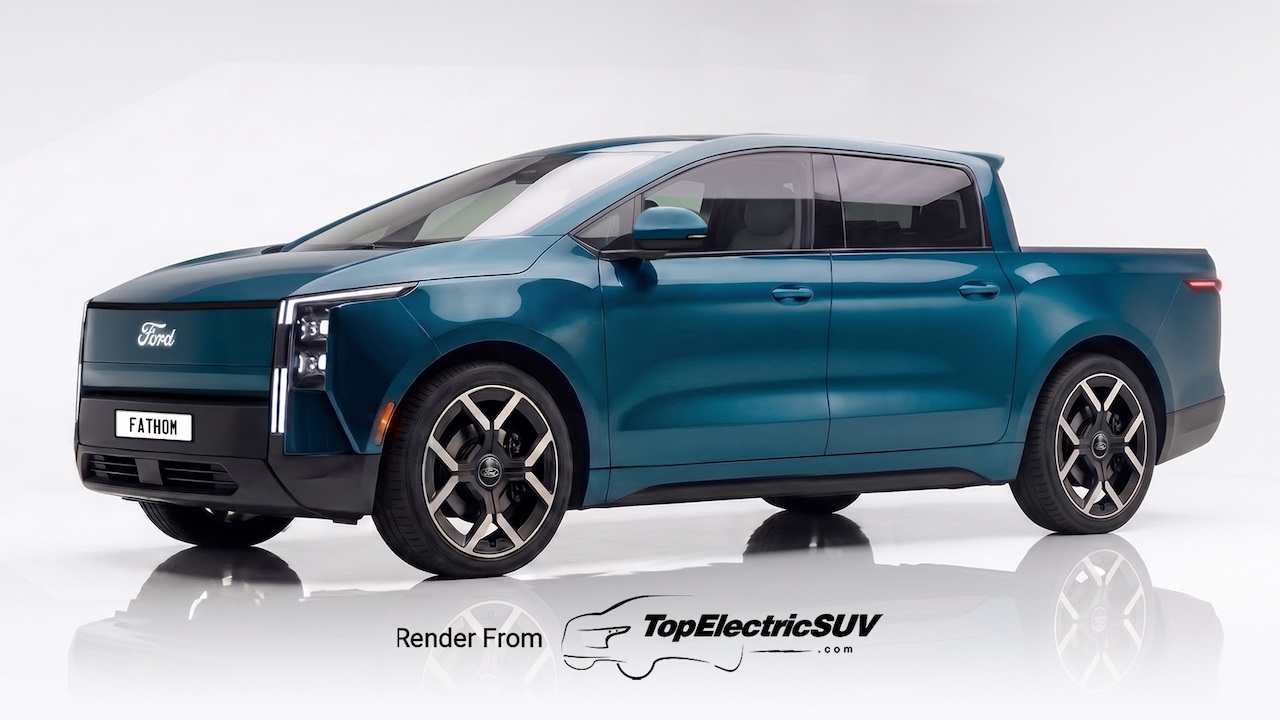 Ford Kenalkan Fathom, Pikap Listrik Murah 