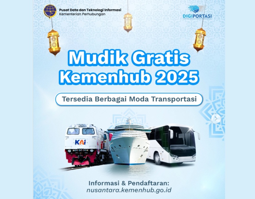 Pemerintah Siapkan Mudik Gratis Nataru 2025, Kuota Dipastikan Lebih Besar