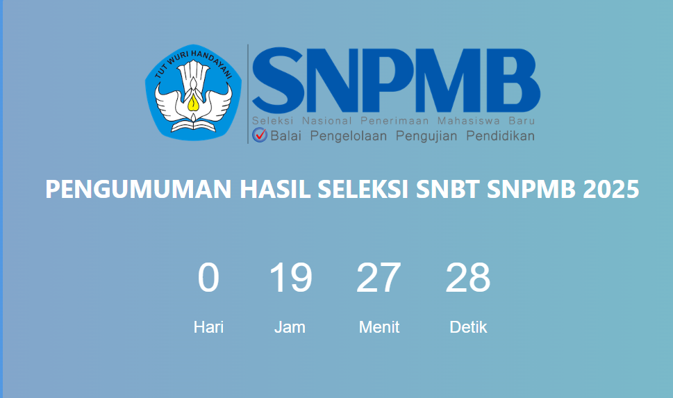 Diumumkan Hari Ini, Link Pengumuman Hasil UTBK SNBT 2025, Total 253.421 Peserta Dinyatakan Lulus