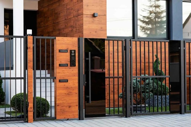 Inspirasi Desain Pagar Rumah Minimalis Low Budget, Cantik dan Fungsional