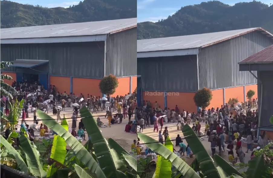 Viral Video Penjarahan Gudang Bulog Sarudik, Warga Desak Kebutuhan Usai Banjir Melumpuhkan Sibolga