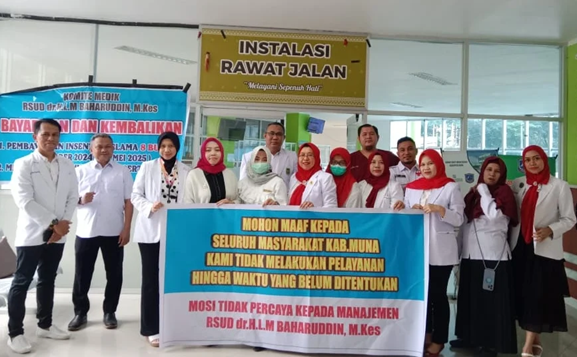8 Bulan Insentif Tak Dibayar, Belasan Dokter RSUD Muna Mogok Kerja, Ratusan Pasien Telantar