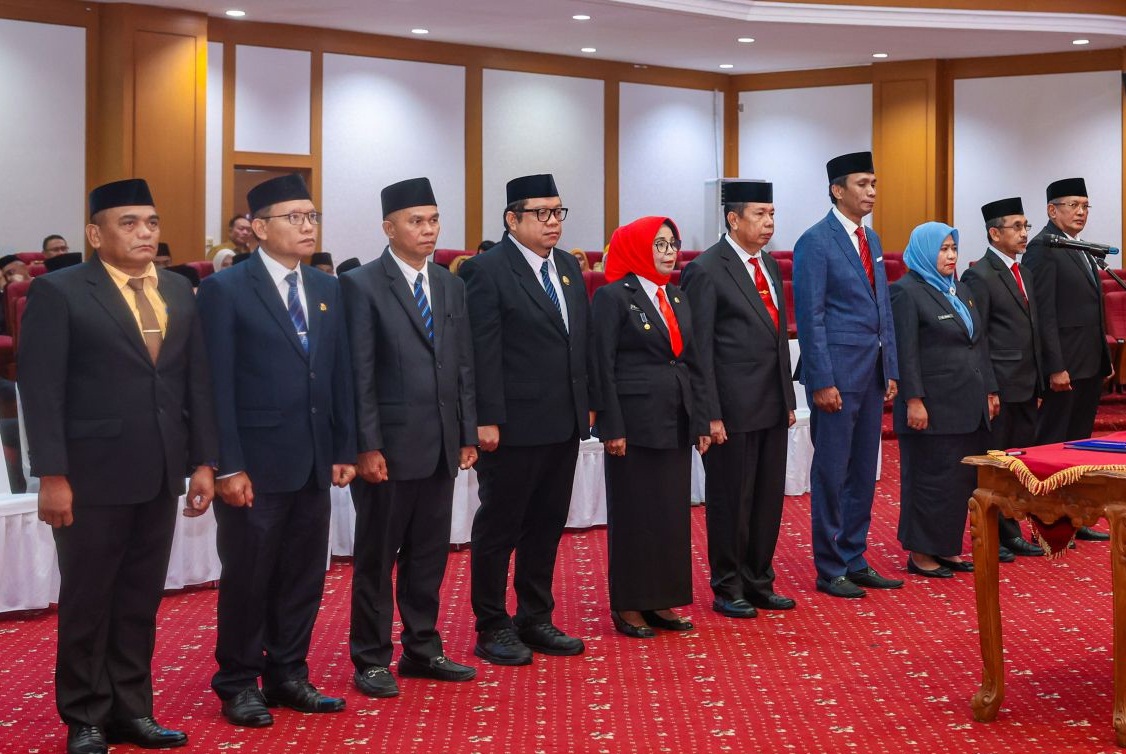 Gubernur Sultra Rotasi 13 Pejabatnya, Ini Daftarnya 