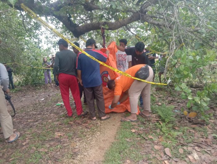 Tragis! Lansia di Muna Ditemukan Tewas Tergantung di Pohon Jambu Mete