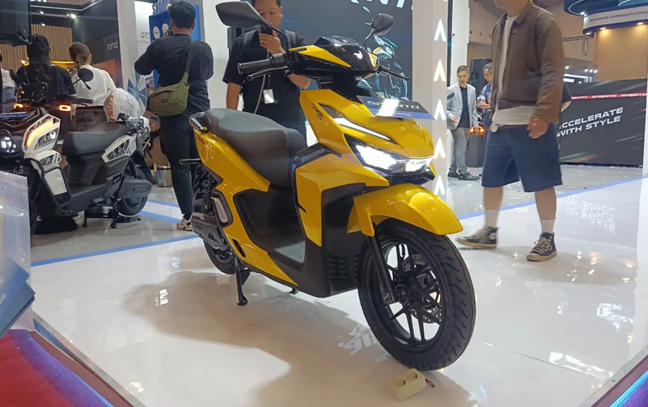 Sprinto, Skuter Listrik dengan Performa Agresif dengan Jarak Tempuh 110 Km