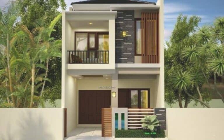 Desain Rumah Minimalis 2 Lantai di Lahan Terbatas, Tetap Nyaman & Stylish!