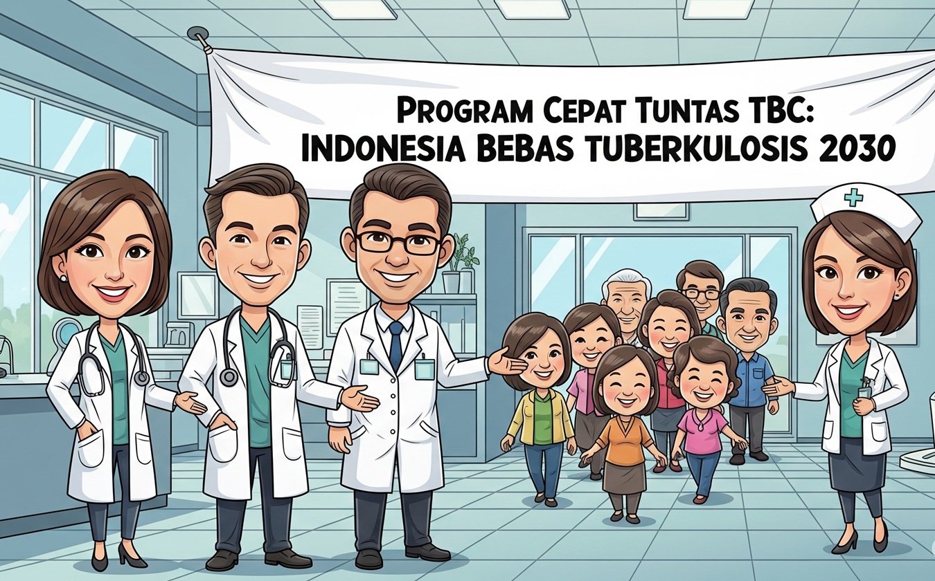 TBC Bunuh 14 Orang Per Jam di Indonesia