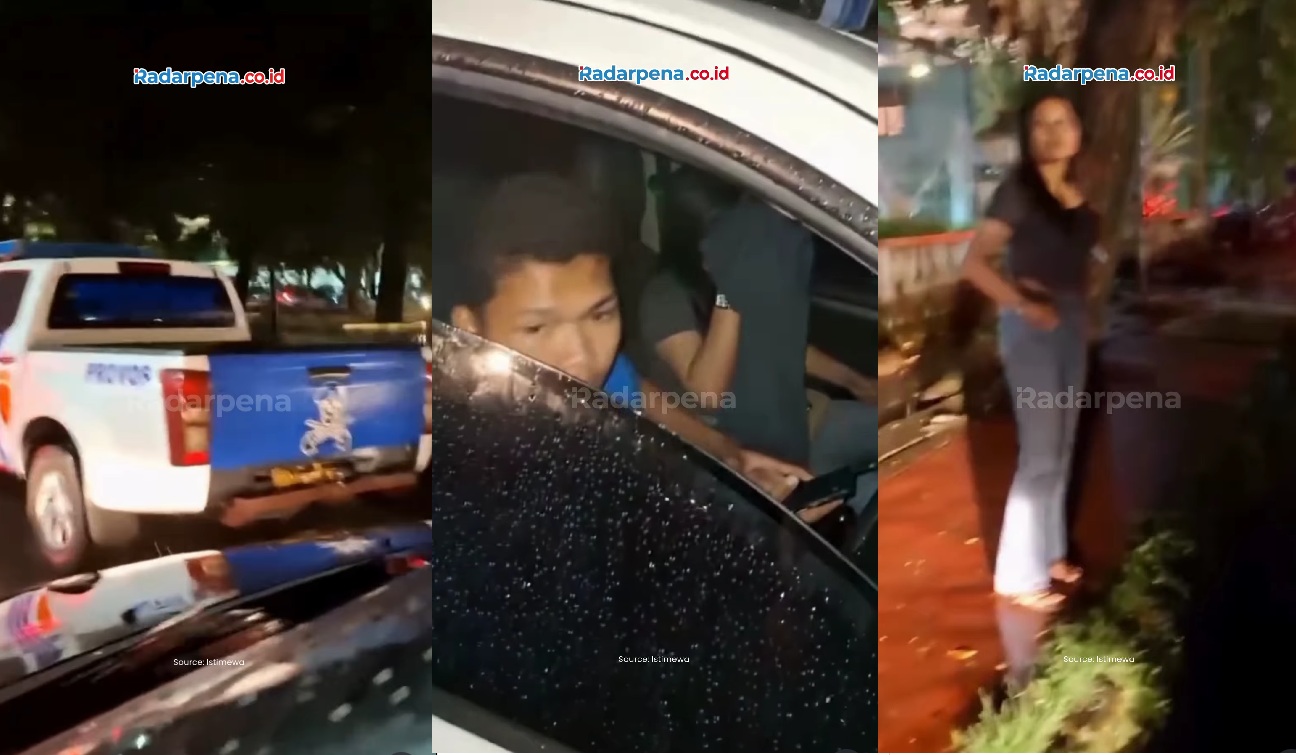 Viral! Anak Pejabat Polisi Bersama Wanita Tabrak Lari Pakai Mobil Dinas Propam