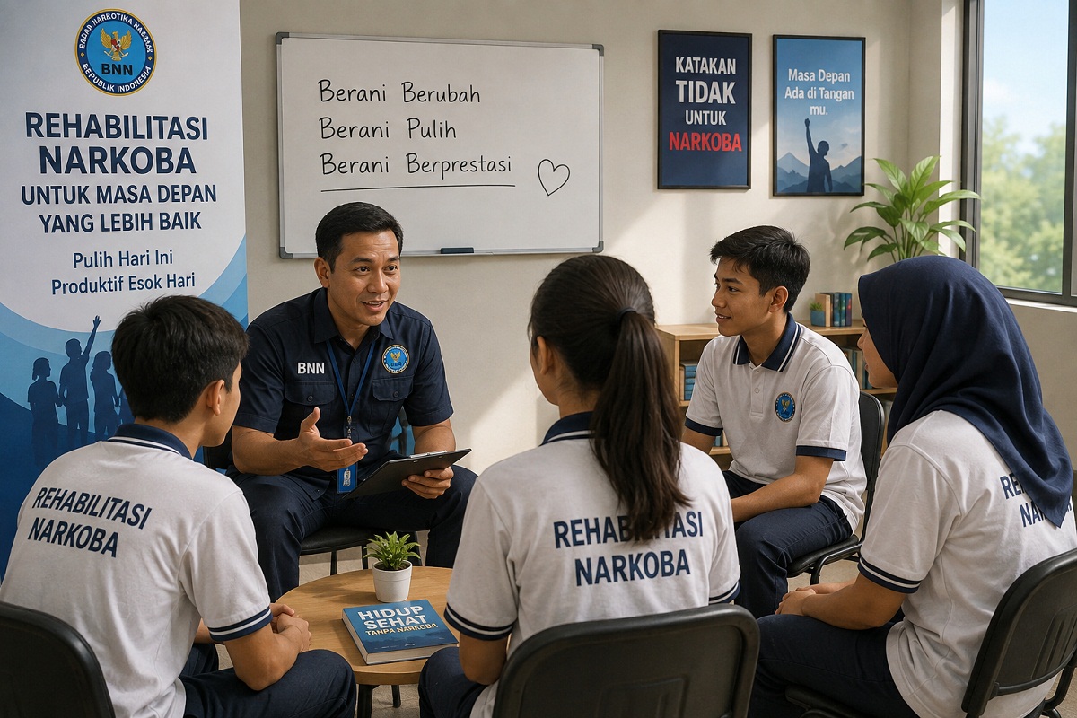 Sabu Paling Dominan, 139 Pelajar di Sultra Jalani Rehabilitasi Narkoba