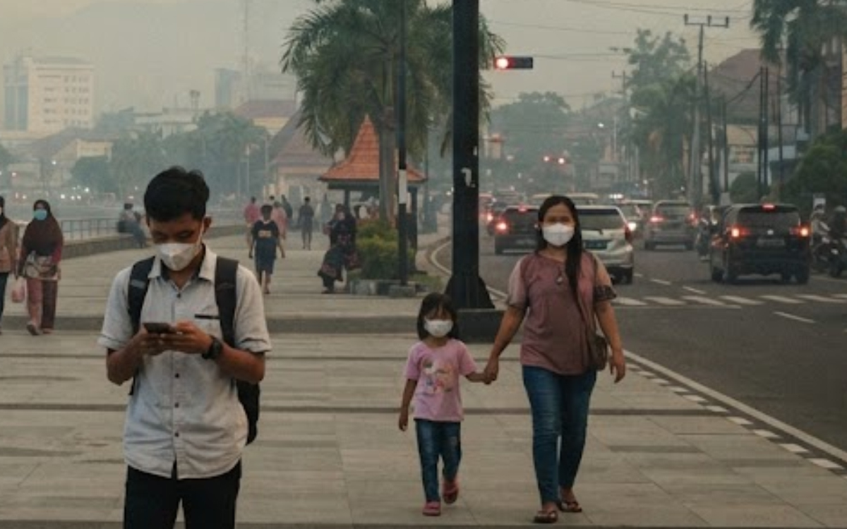 Kualitas Udara Sultra Memburuk Akibat Karhutla Tetangga, Dinkes Minta Warga Waspadai ISPA