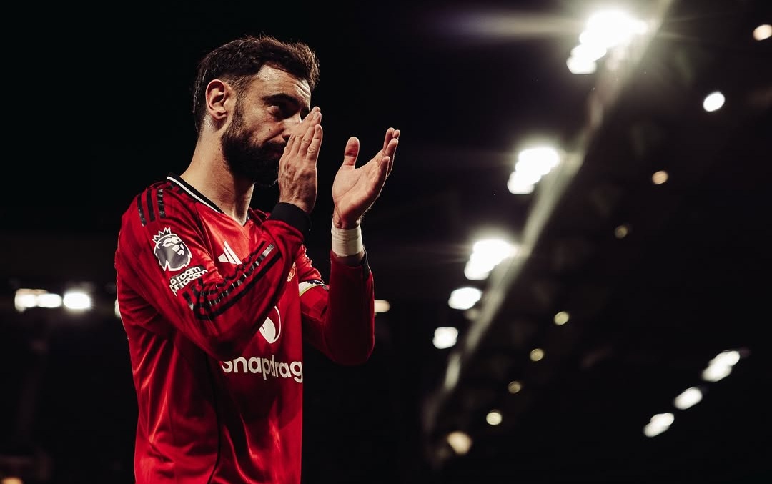 Rumor Hengkang Terjawab, Bruno Fernandes Komit Bertahan di Old Trafford