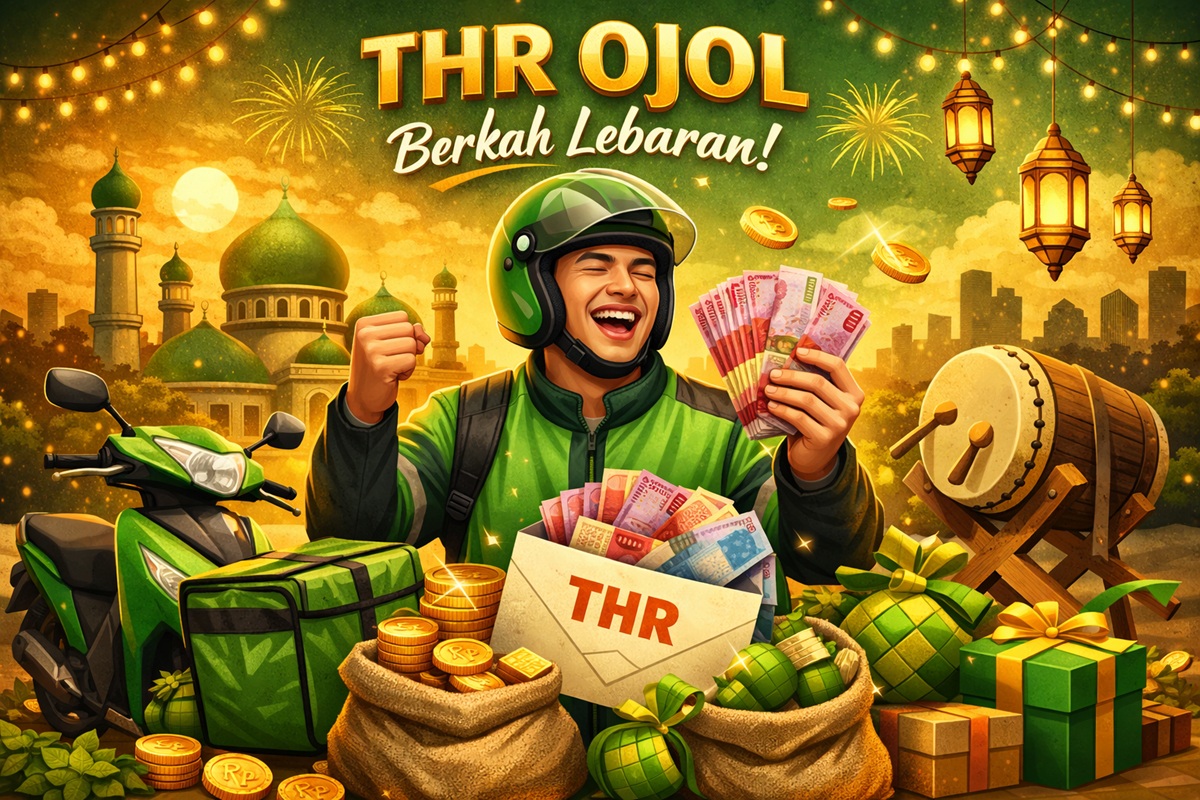 Kabar Gembira! THR Ojol 2026 Dipastikan Cair Lebih Besar, Menaker: Makin Aktif Makin Cuan!