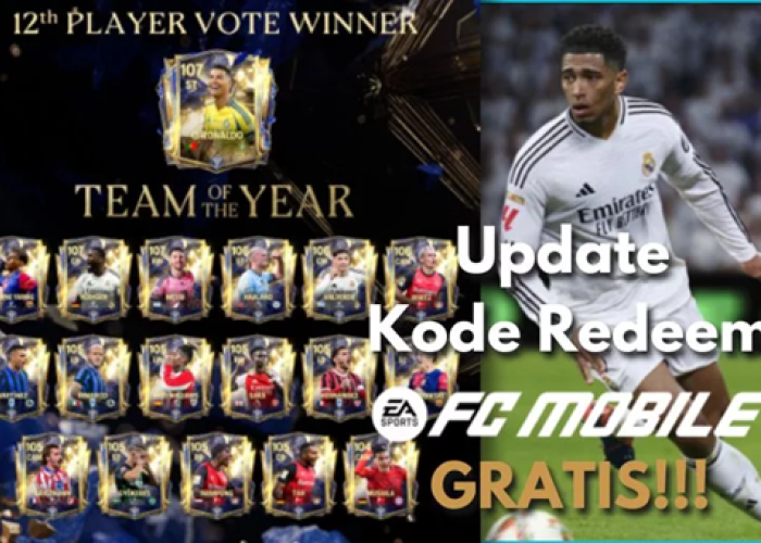 9 Kode Redeem FC Mobile EA Sports Hari Ini, Rabu 4 Juni 2025: Klaim Elite Player dan Skill Boost