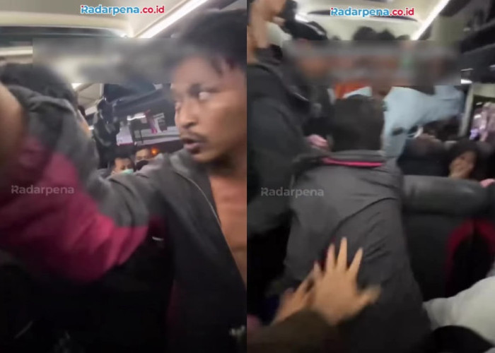Tampang Pria yang Ngaku Nabi dan Bikin Ricuh di Bus