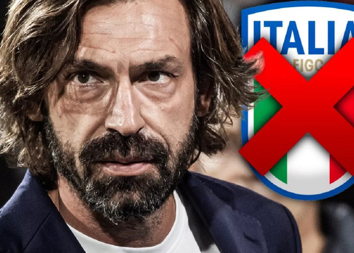 Skenario Pirlo Melatih Italia Terancam Batal akibat Polemik Kontrak Sponsor