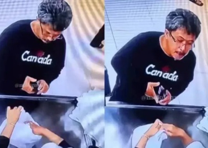 Viral! Rekaman CCTV Dosen UIM Ludahi Kasir Swalayan