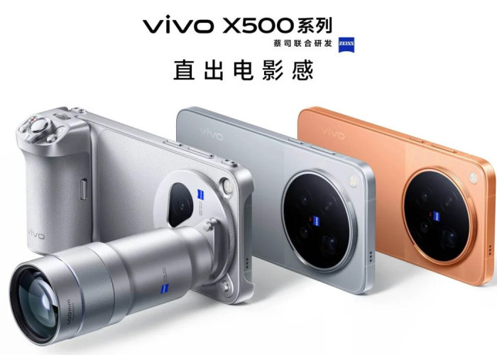Intip Wujud Vivo X500 Pro Max: Pakai Sensor BluePrint 900 dan Fitur Video 8K Live