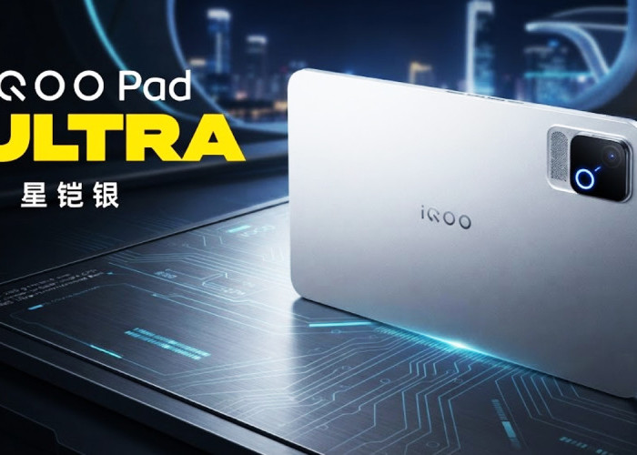Spesifikasi Dewa iQOO Pad Ultra, Tablet Mungil Rasa PC!