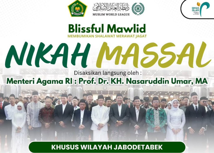 Cara dan Syarat Daftar Nikah Massal September 2025 di Istiqlal