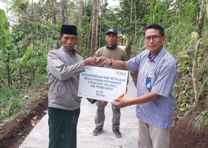 Dorong Pertumbuhan Ekonomi di Desa, BNI Bantu Perbaikan Infrastruktur