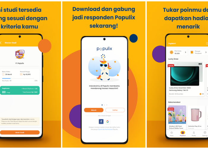Aplikasi Populix: Dapatkan Saldo DANA Gratis Tiap Hari Terbukti Membayar