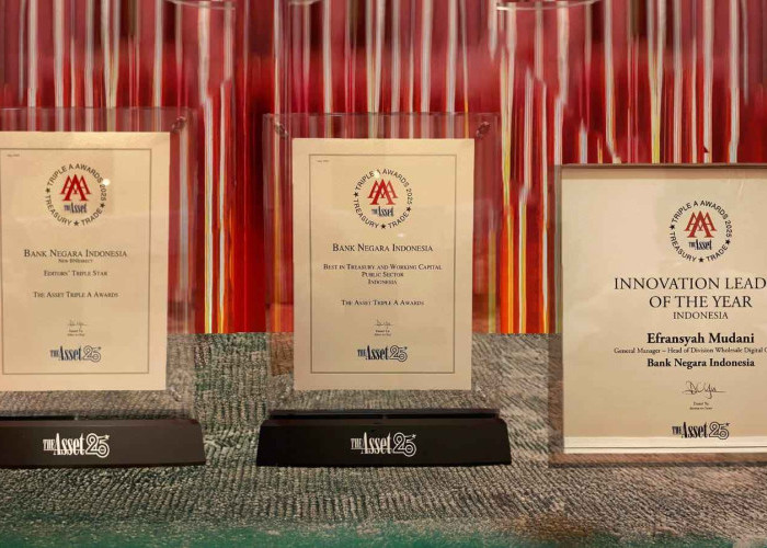 BNI Sabet 3 Penghargaan Triple A Awards 2025 berkat Inovasi BNIdirect dan Peran di Program Pemerintah