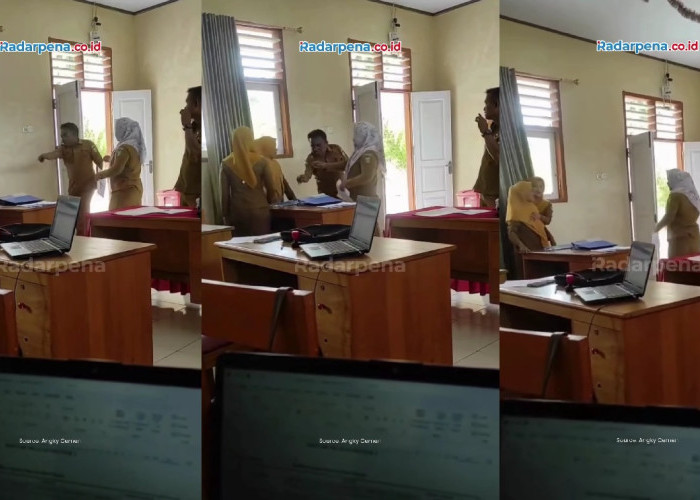 Video Guru SDN 3 Kaidipang Ngamuk Pecahkan Kaca Sekolah Usai Ditegur Jarang Ngajar