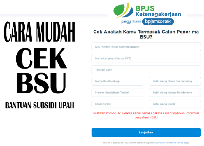 BSU 2025 Cair Mulai Juni, Begini Cara Cek Penerima BSU Lewat BPJS Ketenagakerjaan