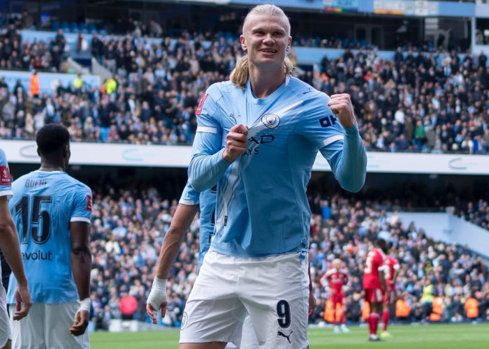 Haaland Raih Sepatu Emas Ketiga, Siapa Saja Pesaingnya di Daftar Top Skor?