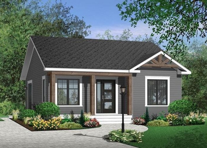 Inspirasi Desain Rumah Minimalis Budget Rp100 Juta