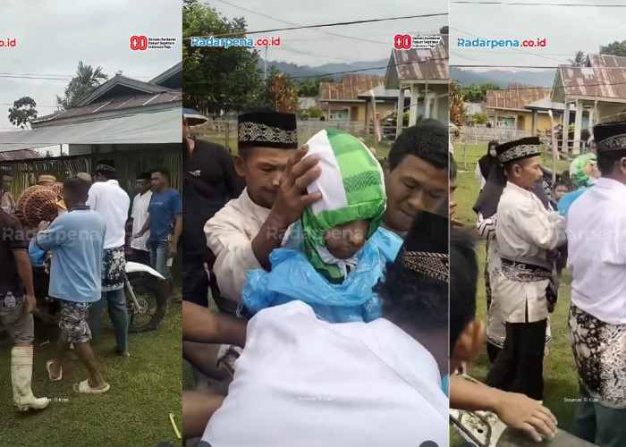 Video Viral, Jenazah Tukang Ojek Dibawa dengan Motor di Bone Bolango: Penyebabnya Akses Jalan Rusak 