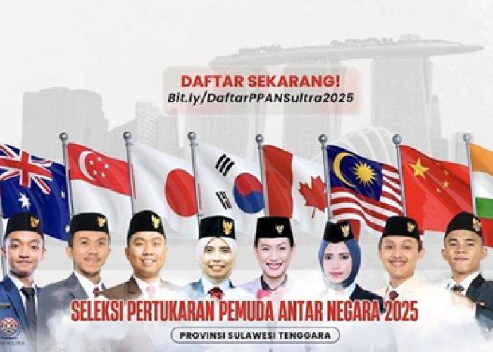 Pemprov Sultra Buka Pendaftaran Program Pertukaran Pemuda ke Singapura, Cek Syarat dan Jadwal Seleksi