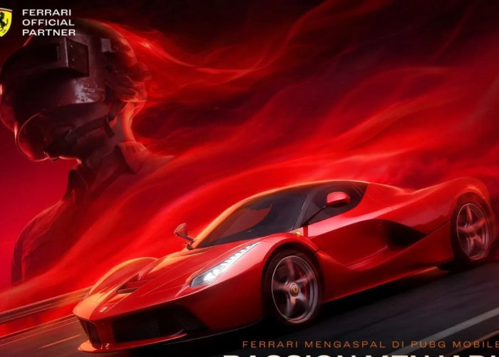 Kolaborasi Sultan! PUBG Mobile Gandeng Ferrari, Bawa 4 Mobil Supercar Epik ke Peta Pertempuran 