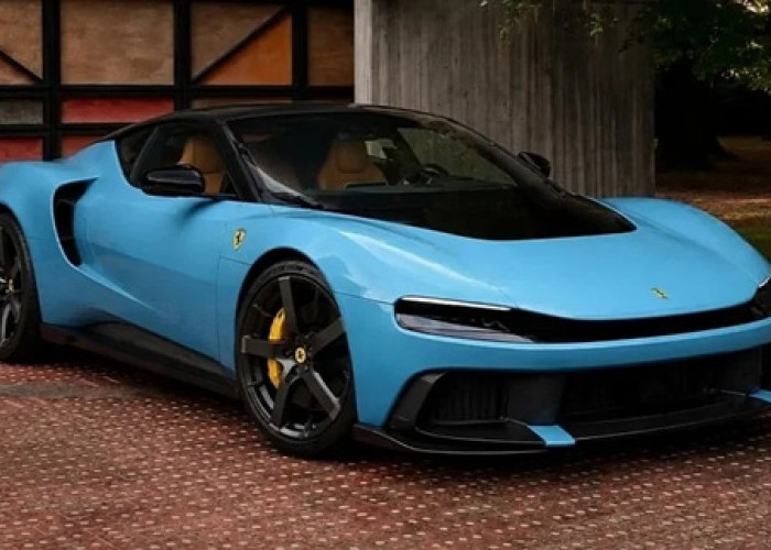  Kenalkan Ferrari Luce 2027, Sedan Listrik Retro-Futuristik, Torsi Tembus 11.500 Nm!