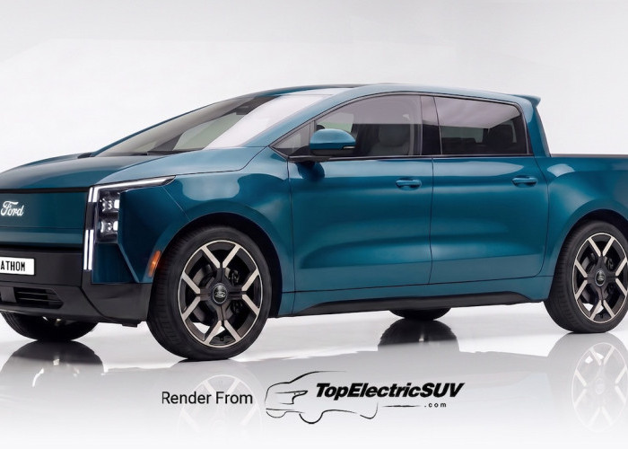 Ford Kenalkan Fathom, Pikap Listrik Murah 
