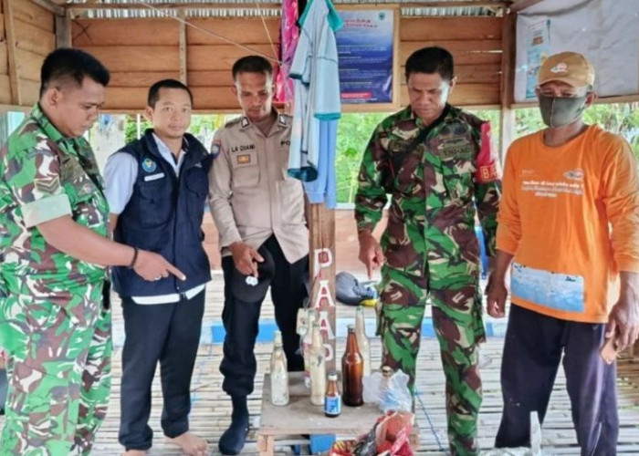 Aksi Heroik di Buton Tengah: Tim Gabungan Bekuk Nelayan Pembawa 'Bom Botol' Saat Patroli Laut