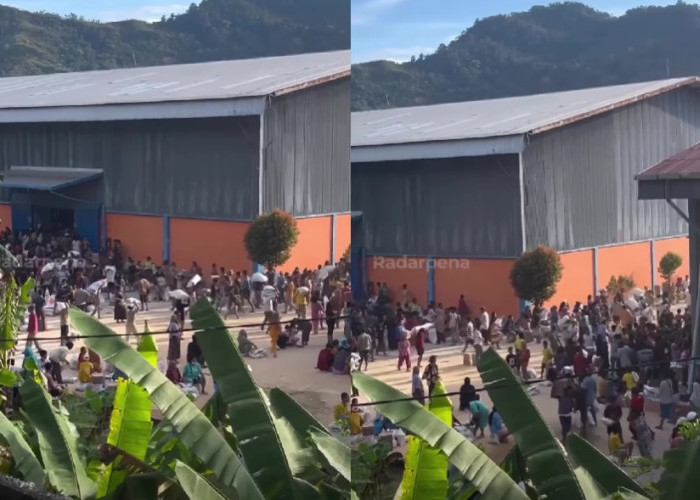 Viral Video Penjarahan Gudang Bulog Sarudik, Warga Desak Kebutuhan Usai Banjir Melumpuhkan Sibolga