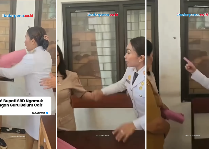 Viral! Video Live Bupati SBD Ngamuk ke Staf Disdik Gegara Tunjangan Guru Belum Cair